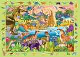 Dinosaurs Seek & Find 100-Piece Jigsaw Puzzle PETER PAUPER PRESS