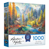 RoseArt - Abraham Hunter - Bear Mountain - 1000 Piece Jigsaw Puzzle for Adults RoseArt