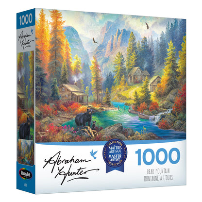 RoseArt - Abraham Hunter - Bear Mountain - 1000 Piece Jigsaw Puzzle for Adults