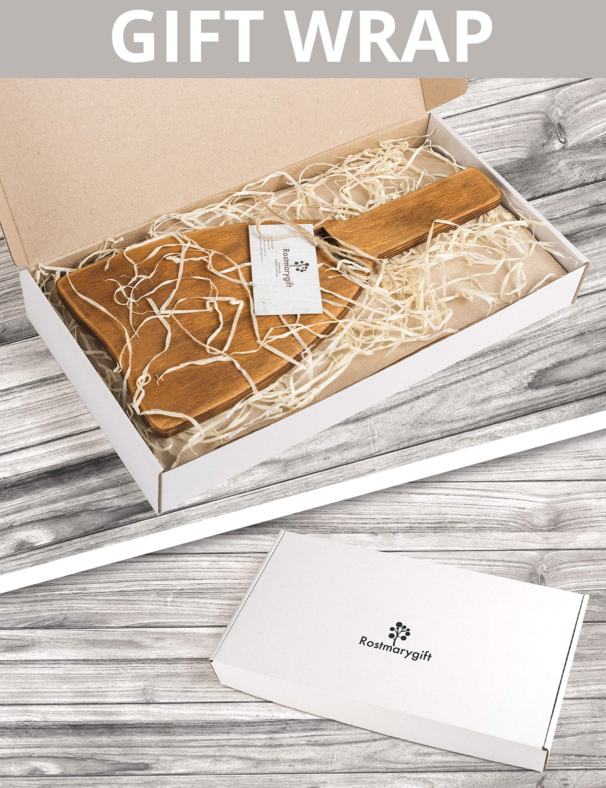 ROSTMARYGIFT Wood Wine Bottle Glasses Caddy - Beer Carrier - Drinking Desk Accessories Men's Wine Organizer - Glass Tray Holder - Wine Storage Stand ROSTMARYGIFT