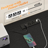 EnHomee TV Stand Dresser 60''TV Stand with Charging Station TV Stands for Living Room Long Dresser for Bedroom TV Stand with 16 Drawers Storage TV Stand for Bedroom Dresser 51.1''W*11.8''D*34.8''H EnHomee