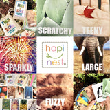 Hapinest Find and Seek Scavenger Hunt Card Game, Indoor Outdoor Activities for Kids Toddler & Family, Beach Camping Travel Car Games for Road Trips, Kids Scavenger Hunt Game Age 3 4 5 6 Years Old & Up Hapinest