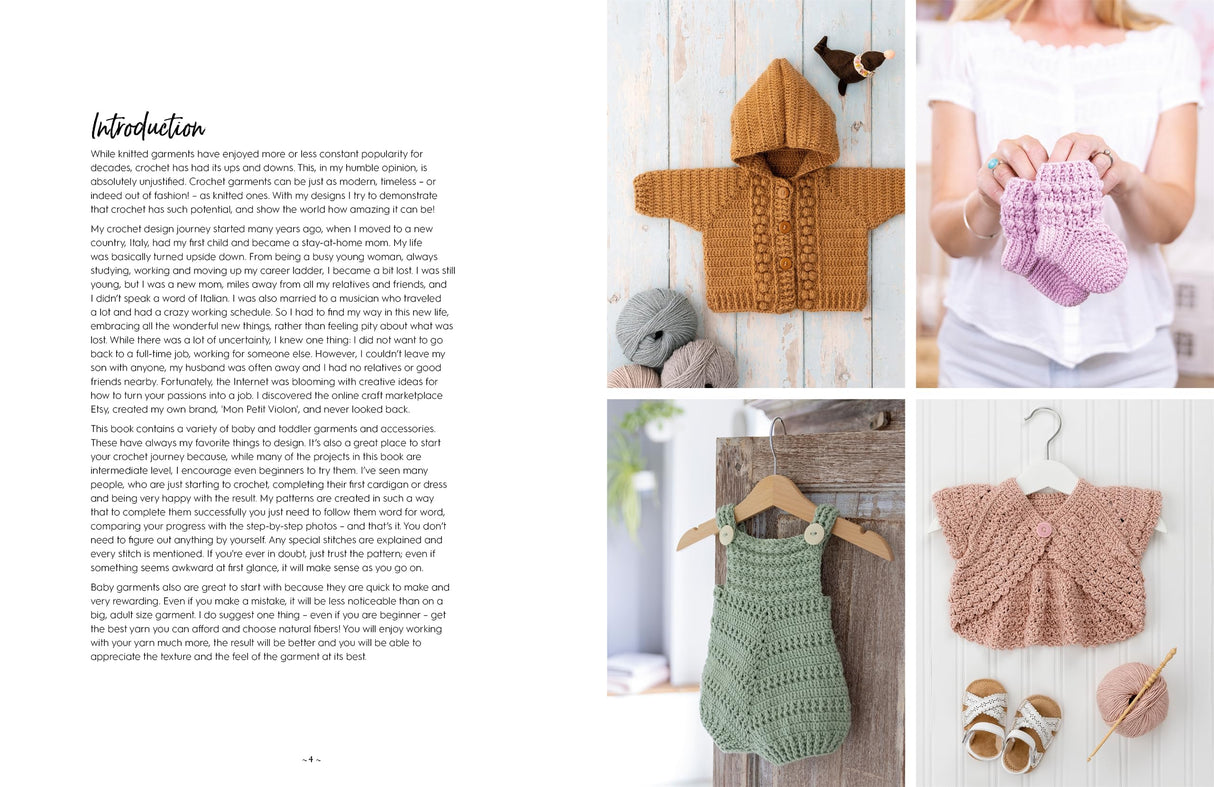 Timeless Textured Baby Crochet: 20 heirloom crochet patterns for babies and toddlers David & Charles