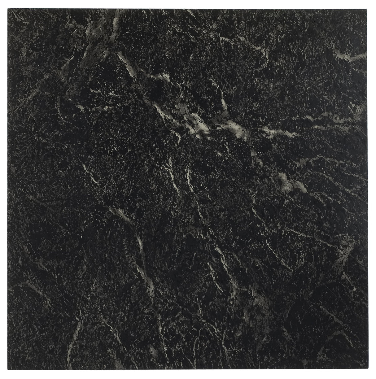 Achim Home Furnishings FTVMA40920 Nexus Vinyl Tile, Marble Black with White Vein, 20 count(pack of 1), 12 inch x 12 inch Achim Home Furnishings