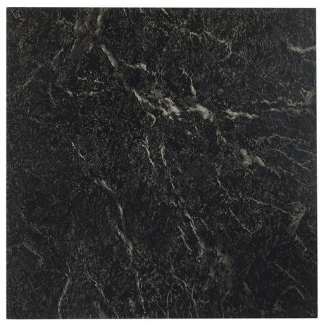 Achim Home Furnishings FTVMA40920 Nexus Vinyl Tile, Marble Black with White Vein, 20 count(pack of 1), 12 inch x 12 inch Achim Home Furnishings