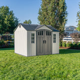 Lifetime Outdoor Storage Shed, 10 x 8 Foot, Gray Lifetime