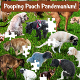 Funwares Original 101 Pooping Puppies Puzzle - Hilarious Jigsaw Puzzle - Perfect White Elephant Gag Gift - Funny Dog Pooping Puzzle for Adults and Kids! 500 Piece Puzzle! Funwares