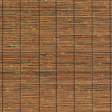 Radiance Roll-up Bamboo Outdoor Roller Shades for Porch and Patio Privacy, 48" W x 72" L, Brown Radiance