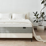 Full Size Mattress, 12 Inch Full Size Mattress for Medium Firm, Individual Pocketed Springs for Pressure Relief & Low Motion Transfer, CertiPUR-US Certified Fynterra