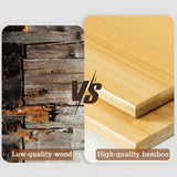 idhhco 6 Tier Rotating Bookshelf, 360° Spinning Book Shelf Tower, Bamboo, Bookshelf Floor Standing Storage Rack, Narrow Book Storage Shelf for Kids&Adults, Living Room, Bedroom, Study, Balck, Brown idhhco