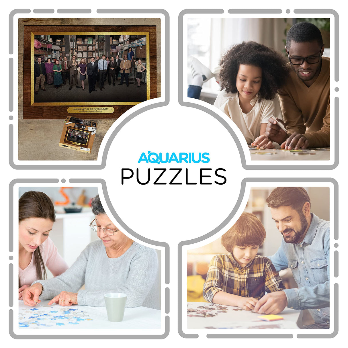 Aquarius The Office Puzzle (3000 Piece Jigsaw Puzzle) - Officially Licensed The Office Merchandise & Collectibles - Glare Free - Precision Fit - 32 x 45 Inches AQUARIUS