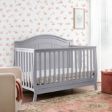 DaVinci Emmett 4-in-1 Convertible Crib in Grey, Greenguard Gold Certified DaVinci