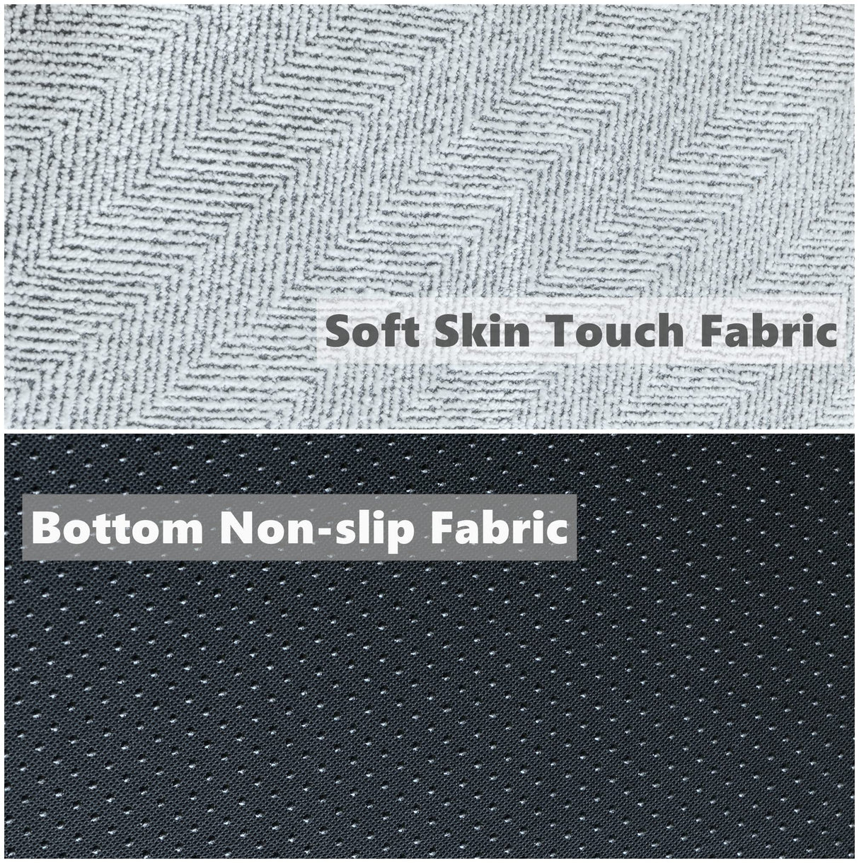 weruisi Inflatable Pouf Ottoman, 21x10 Inches Stuffed Chenille Ottoman with Inflatable PVC Liner, Foot Rest with Portable Handle, Round Floor Pillow for Living Room, Bedroom, Kids Room weruisi