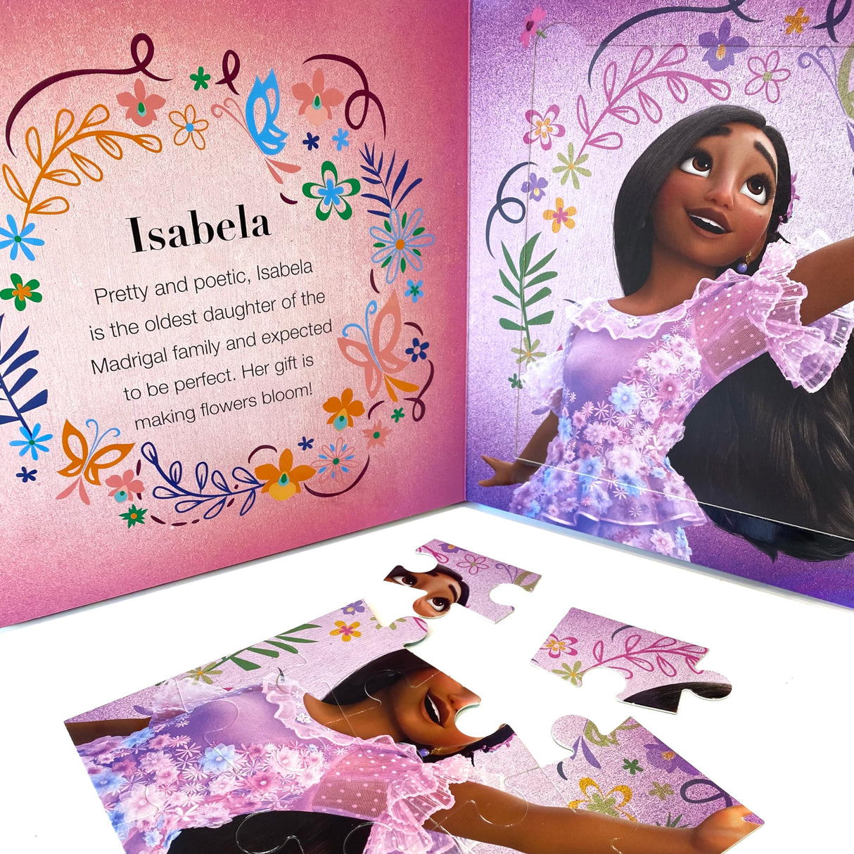 Disney Encanto My First Puzzle Book - Jigsaw Puzzles for kids, 10-page board book, 5 puzzles to enjoy Phidal