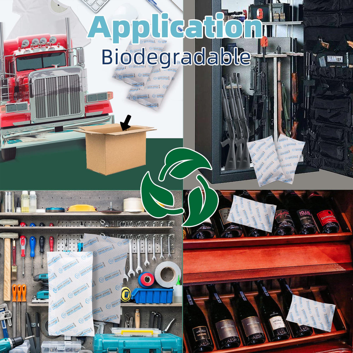 Wisesorb Silica Gel Packets, 20 Gram 15 Packs Dessicant Packets for Storage, Pure and Safe Silica Gel Desiccant Packs, Humidity Packs Wisesorb