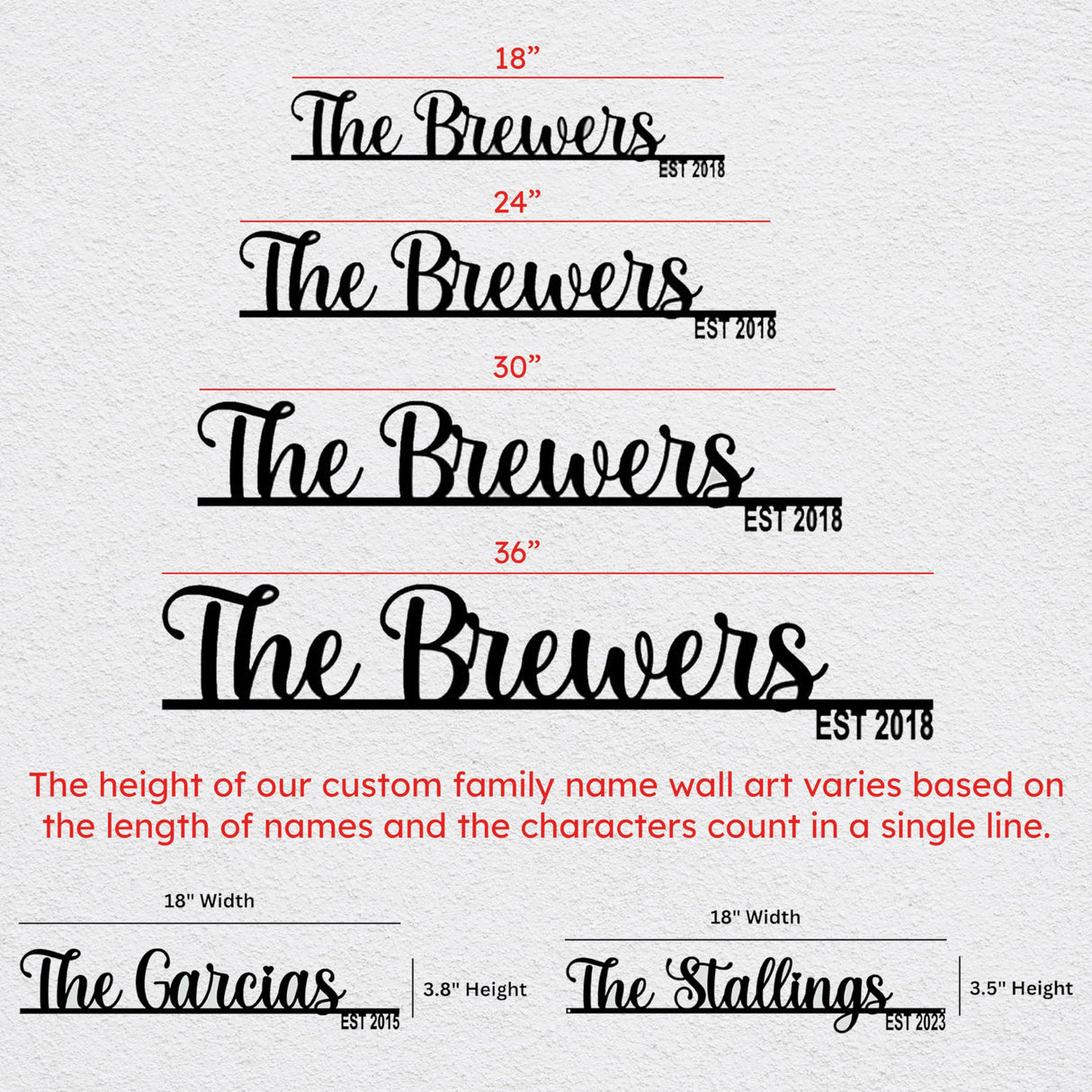 Family Name Metal Sign, Custom Name Sign, Custom Last Name Plaque, Last Name Sign, Established Last Name Sign, Metal Monogram, Family Gift, Contemporary Wall Sign, Established Signs, Family Gift Bosfori