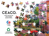 Ceaco - David Maclean - Colorful Lombard Street - 1000 Larger Sized Piece Jigsaw Puzzle Ceaco