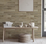 COLAMO Wood Look Tile Peel and Stick Backsplash,Thick Rigid Oak-Weathered Stick On Kitchen Backsplash,Adhesive Faux Shiplap Wood Panels for RV,Vanity,Accent Wall,Self Stick Wall Tile(24PCS) COLAMO