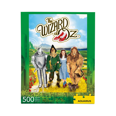 AQUARIUS Wizard of Oz Puzzle (500 Piece Jigsaw Puzzle) - Officially Licensed Wizard of Oz Merchandise & Collectibles - Glare Free - Precision Fit - 14 x 19 Inches AQUARIUS