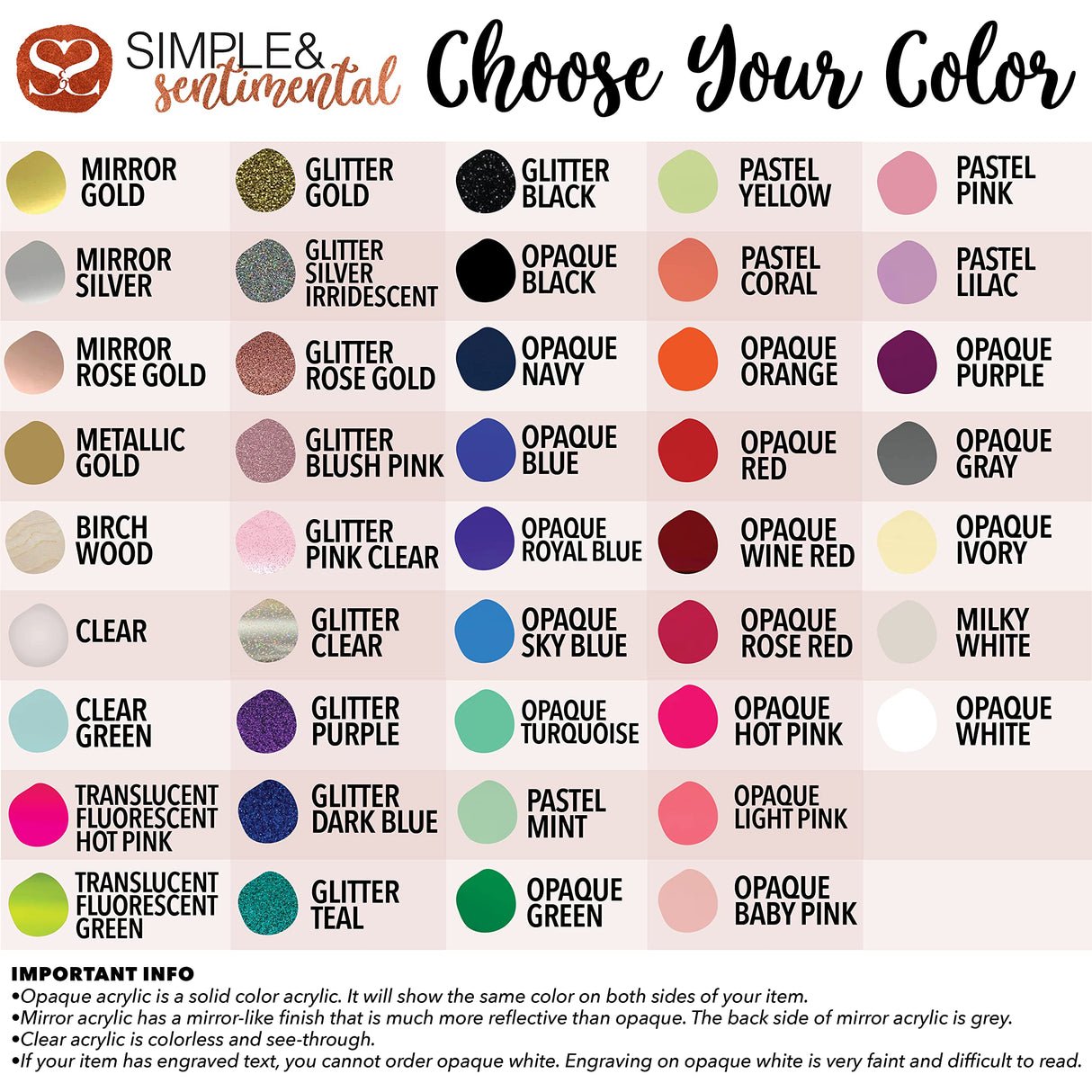 Custom Acrylic Cake Topper | FAST SHIPPING | CHOOSE THE FONT AND COLOR | Personalized Cake Topper Custom Text Cake Topper | Laser Cut MADE IN THE USA Simple & Sentimental