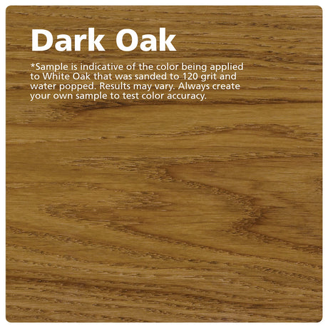 Rubio Monocoat Wood Stain & Finish Sample - Dark Oak | Oil Plus Part A | Quick-Dry, Eco-Friendly Linseed Wood Oil for Indoor Use | Ideal for Sampling Oil Plus 2C & Touch Ups | 20 mL Rubio Monocoat