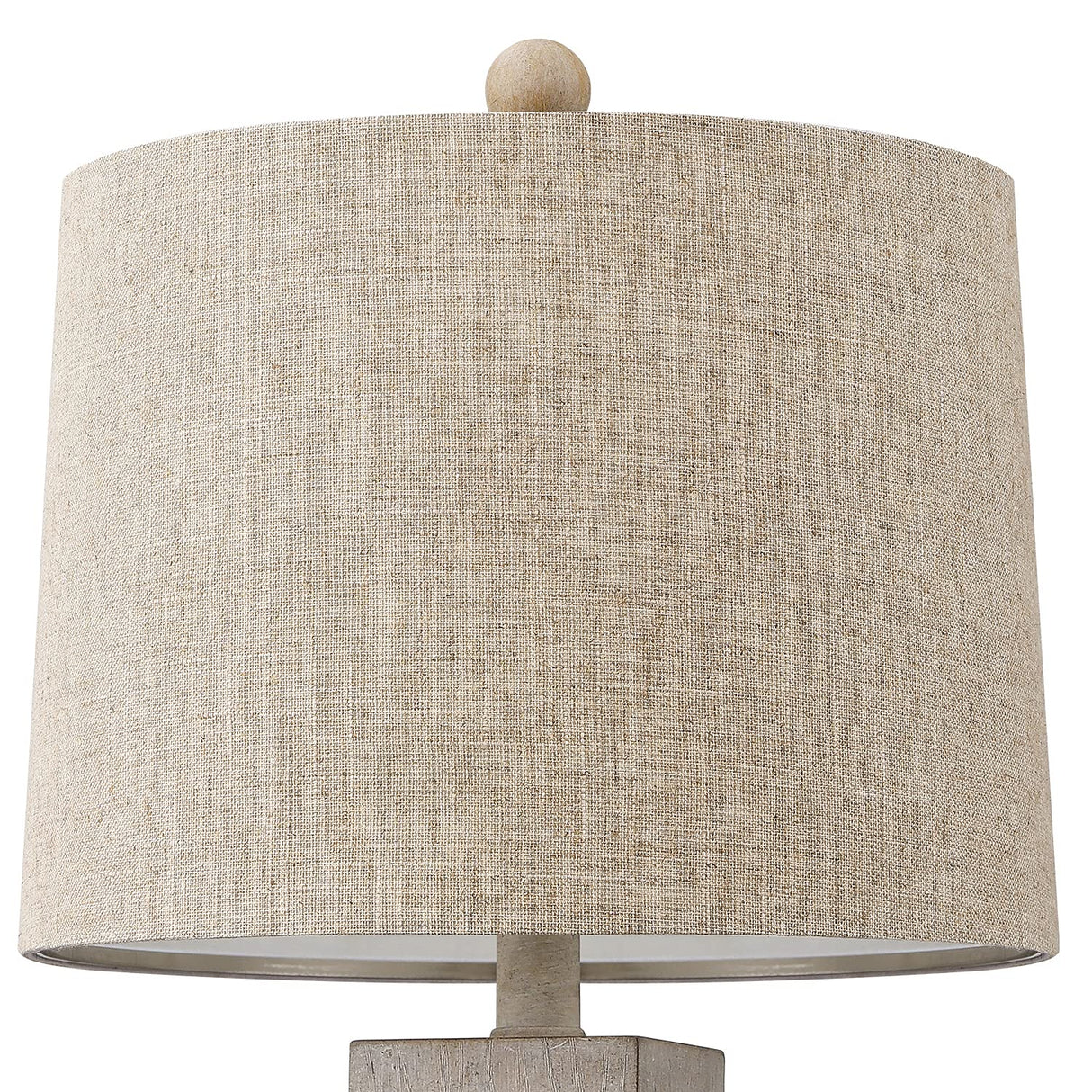 BOBOMOMO 27.75" Table Lamp with USB C+A Charging Ports Set of 2 Antique Nightstand Lamp for Bedroom Living Room Farmhouse Office Retro Rustic Resin Bedside Desk Lamps Washed White BOBOMOMO