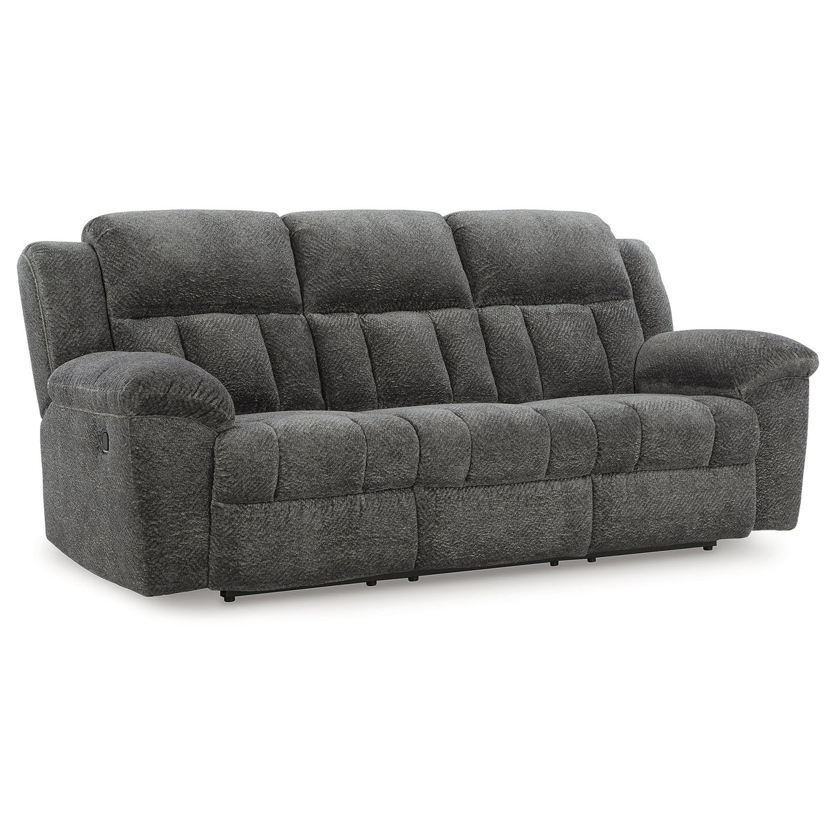 Signature Design by Ashley Frohn Contemporary Manual Reclining Sofa, Gray Signature Design by Ashley