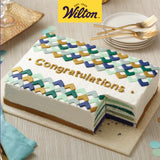 Wilton Easy Layers Sheet Cake Pan, Rectangle Sheet Pan, 2-Piece Baking Sheets Set, Steel Wilton