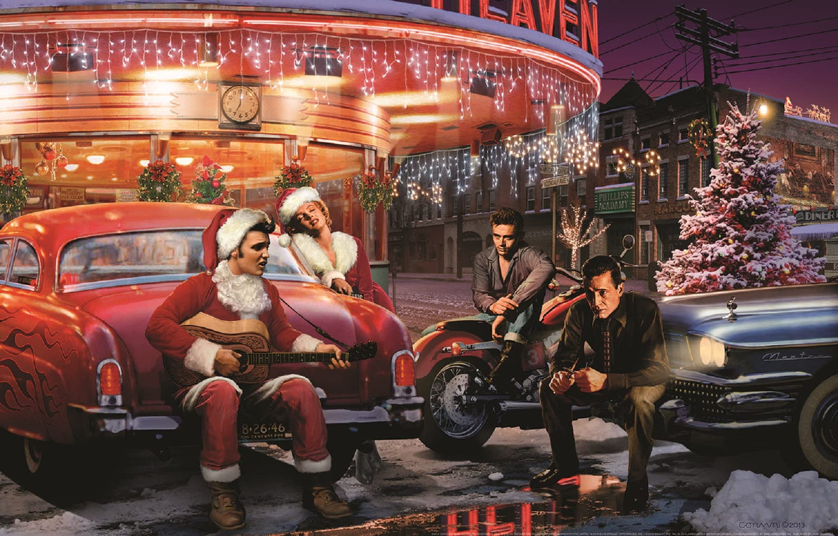 SUNSOUT INC - Legendary Crossroads - 1000 pc Jigsaw Puzzle by Artist: Chris Consani - Finished Size 19" x 30" - MPN# 67074 SunsOut