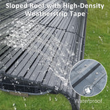 VEIKOU 20'x20' Carport, Metal Carport with Heavy Duty Galvanized Steel Roof, Car Port Shelter with Innovative Assembly Structure Metal Carport Kits for Car, Boat, Truck VEIKOU