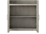 Cottage Grove 5-Shelf Tall Bookcase with Doors in Cottage White Bush Business Furniture