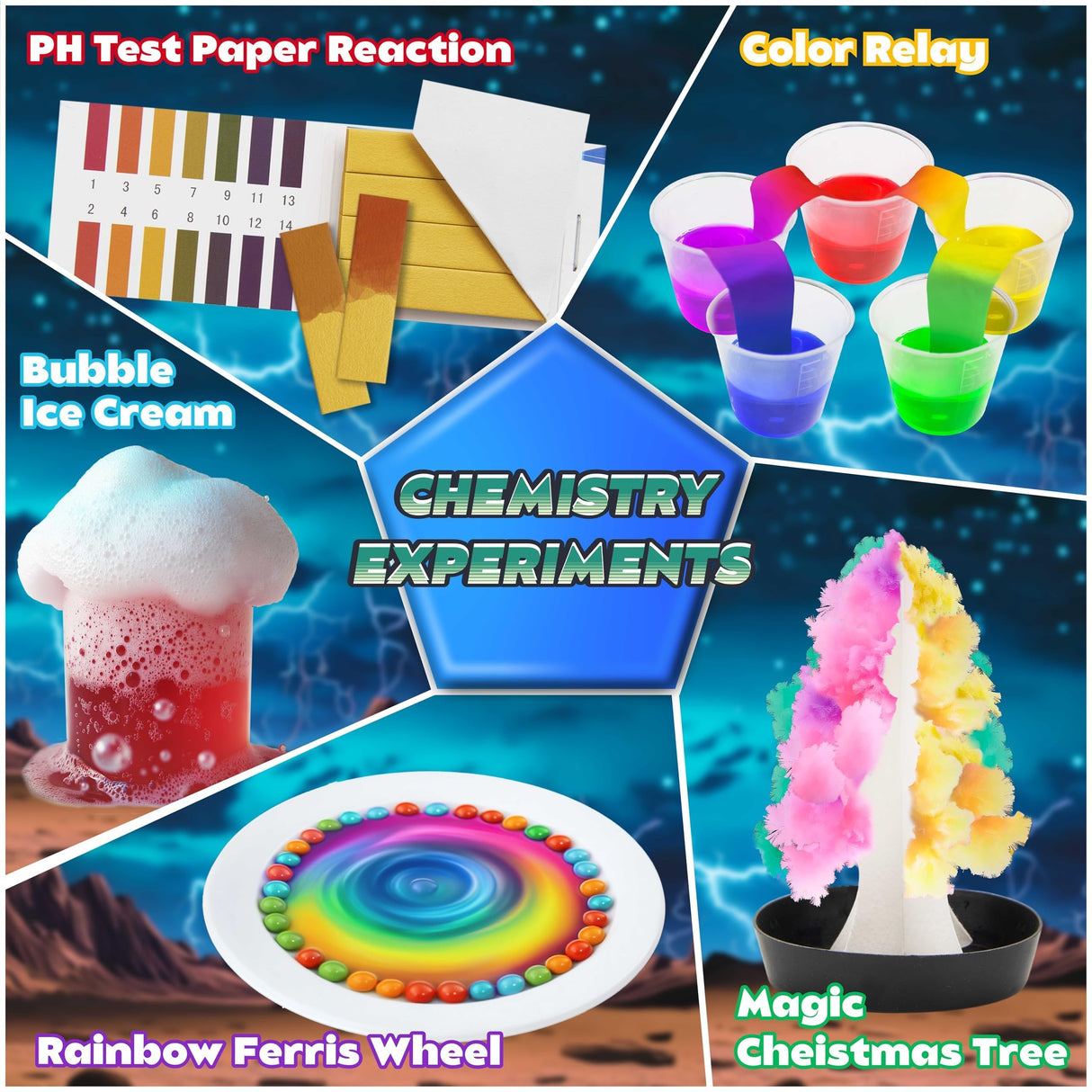 160+ Experiments Science Kit for Kids Ages 3 4 5 6 7 8, STEM Toys for 9-12 Year Old Boys Girls, Educational Chemistry Physical Learning Set for Kids Birthday Ideas VigorFun