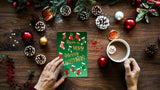 Better Office Products 50 Pack Christmas Cards Set with Gold Foil Accents, 4" x 6", Fun & Festive Designs, Blank Inside, Boxed Set Better Office Products