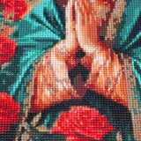 CEOVR Virgin Mary Diamond Painting Kits for Adults, Nativity Diamond Art Dots 5D Full Drill DIY Gem Art, Adult Crafts Kits Arts and Crafts, Wall Decor for Home Office 12x16in CEOVR