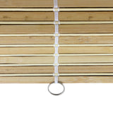 Red Lantern Burnt Bamboo Cordless Window Shade - Natural 36" W Red Lantern