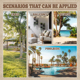 Patio Lounge Chair Outdoor Beach Chair Set of 2, Beach Sling Chair Patio Chairs Set of 2 , Wooden Folding Outdoor Chairs for Outside, 3 Level Height Adjustable, Portable Reclining Beach Chair Capacmkseh