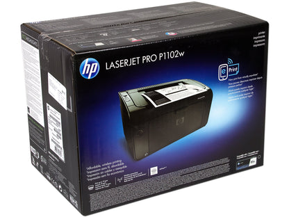 HP LaserJet Pro P1102w,Monochrome Wireless Laser Printer (CE658A)