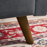 Enobala 49" Small Loveseat Sofa, 2 Seat Mid Century Love Seat Couch with Throw Pillows for Living Room, Apartment, Bedroom and Small Spaces Enobala