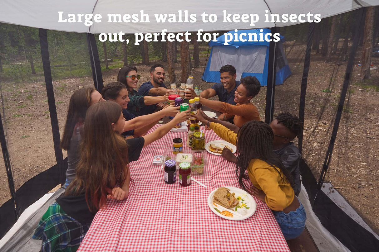 Wenzel Magnetic Screen House, Magnetic Screen Shelter for Camping, Travel, Picnics, Tailgating, and More Wenzel