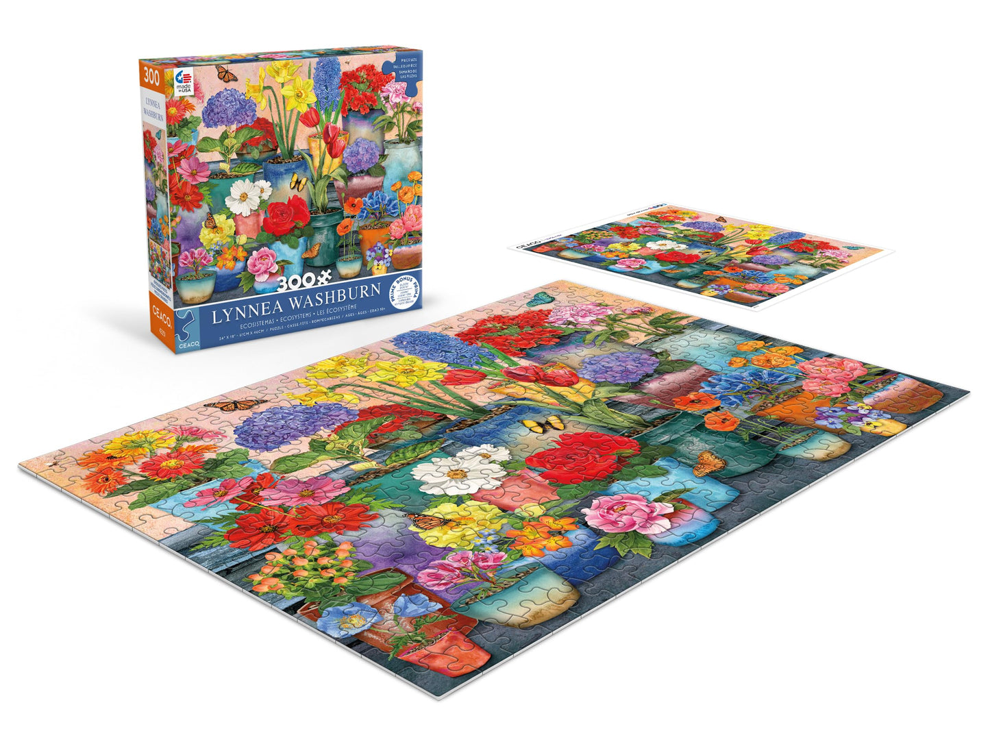 Ceaco - Ecosystems - Pretty Petals - 300 Piece Jigsaw Puzzle