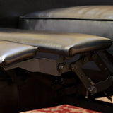 GDFStudio Lucas Space-Saving Leather Recliner | Perfect for Home or Office | Ideal Furnishing Option for Smaller Living Spaces GDFStudio