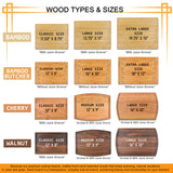 Personalized Cutting Board - Custom Engraved Charcuterie Boards - Gift For Wedding, Bridal Shower, Engagement, Anniversary, Mother's Day, Father's Day - Best Gift Idea For Couples - Hand Made in USA FastNGift