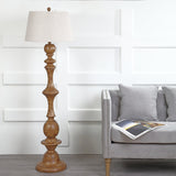JONATHAN Y JYL3000A Taylor 67" Resin LED Floor Lamp, Farmhouse, Cottage, Rustic, French Country, Office, Living Room, Family Room, Dining Room, Bedroom, Hallway, Foyer, Brown JONATHAN Y