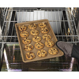 GoodCook BestBake Nonstick Textured Carbon Steel Cookie Sheet, 11" x 17", Large Baking Sheet, Even Heating, Scratch-Resistant, Non-Toxic, Durable, Ideal for Baking and Sheet Pan Dinners GoodCook