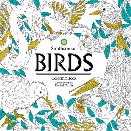 Birds: A Smithsonian Coloring Book IDW