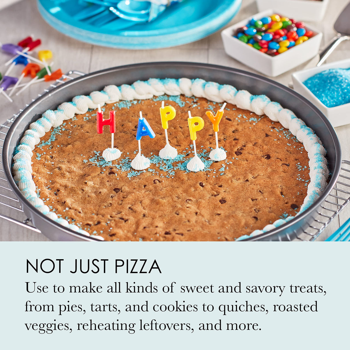 Chicago Metallic 16124 Professional Non-Stick Deep Dish Pizza Pan,14.25-Inch Chicago Metallic