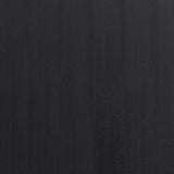 Flash Furniture Adele Commercial Indoor/Outdoor Acacia Wood Bench, 2-Person Slatted Patio Loveseat, for Use in Yard, Garden, Porch, or Park, Black Flash Furniture