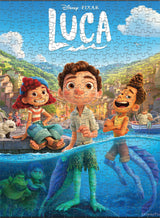 Ceaco - 5 in 1 Multipack – Disney Movie Posters – Encanto, Moana, Luca, Soul & Raya and The Last Dragon - (2) 300 Piece, (2) 500 Piece, (1) 750 Piece Jigsaw Puzzles Ceaco