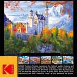 RoseArt - Kodak Premium - Castle, WA - 550 Piece Jigsaw Puzzle for Adults RoseArt