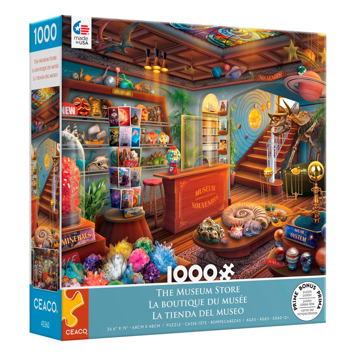 Ceaco - The Museum Store - 1000 Piece Jigsaw Puzzle Ceaco